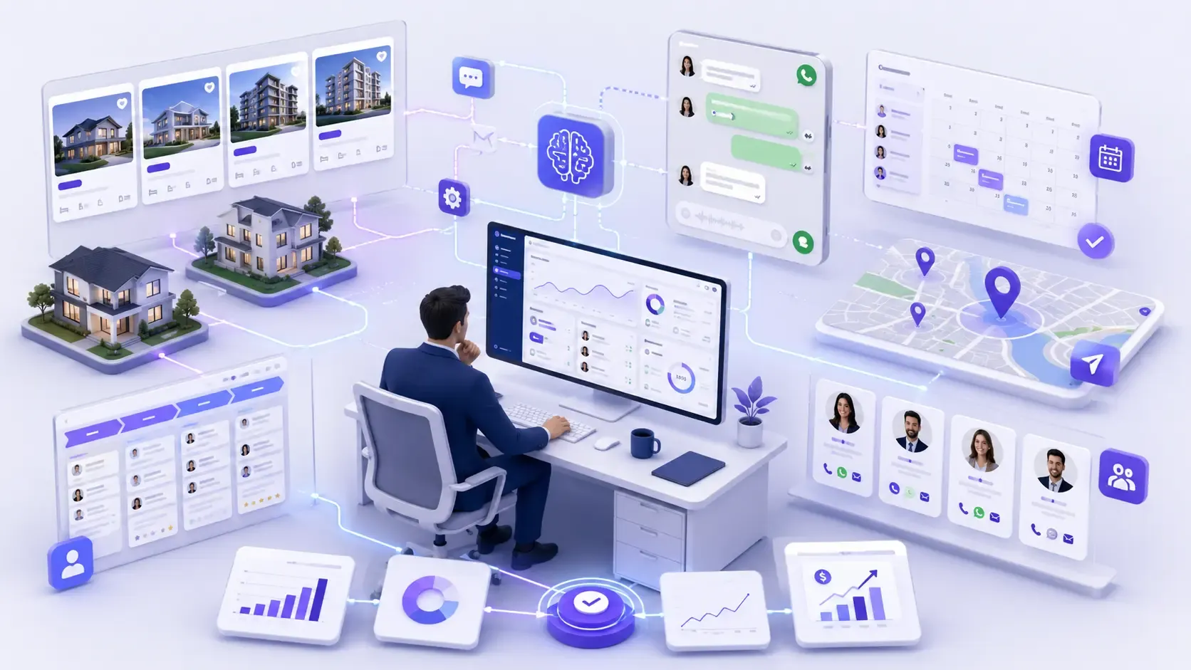 Automatización para inmobiliarias: cómo mejorar ventas, atención y seguimiento